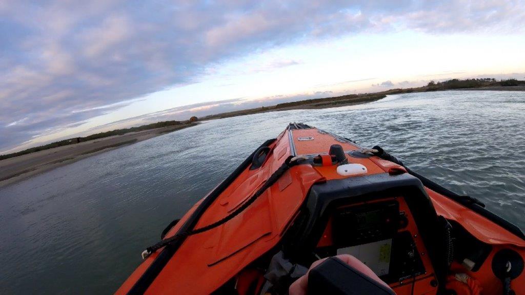 Man cut off by tide